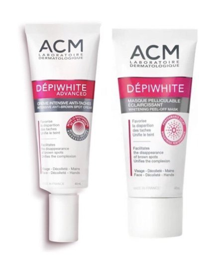 بكج ديب وايت للتفتيح وعلاج التصبغات - ACM Depiwhite Brightening & Dark Spot Treatment Pack