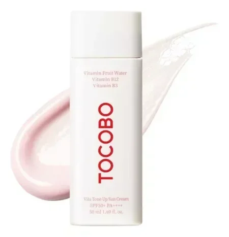 TOCOBO Vita Tone Up Sun Cream SPF50+ PA واقي شمس تصحيحي بعامل حماية SPF50من توكوبو
