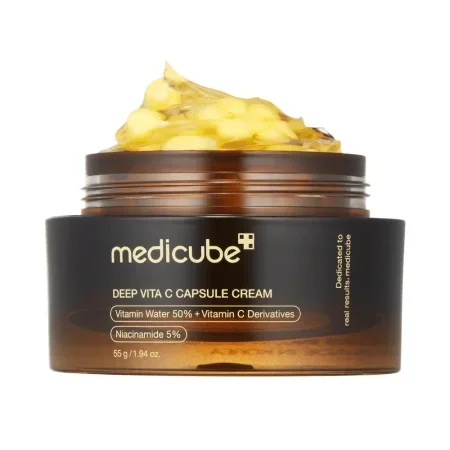 ميديكوب كريم كبسولة فيتامين سي العميق 55 مل-Deep Vita C Capsule Cream 55ml medicube