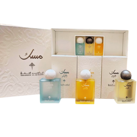 مجموعة المسك من إبراق إبراهيم القرشي – 6 حبات Ibraq Ibrahim Al Qurashi Musk Collection – 6 Pieces