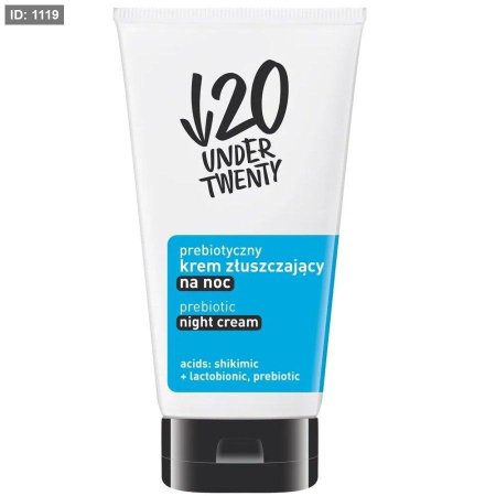 Under Twenty Anti! Acne Mattifying Probiotic Face Cream-كريم ليلي مقشر بروبيوتيك
