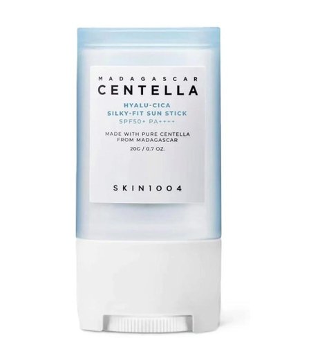 قلم واقي شمس Skin1004 – Madagascar Centella Hyalu-Cica Silky-Fit Sun Stick SPF 50+ PA++++