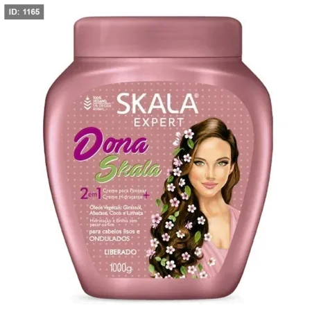 سكالا كريم للشعر المموج 2 في 1 كريم - 1000 غرام SKALA DONA 2 IN 1 CREME - 1000G |