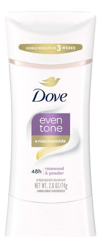Desodorante Dove Even Tone Rosewood & Powder 48 Hrs-مزيل رائحة العرق من دوڤ