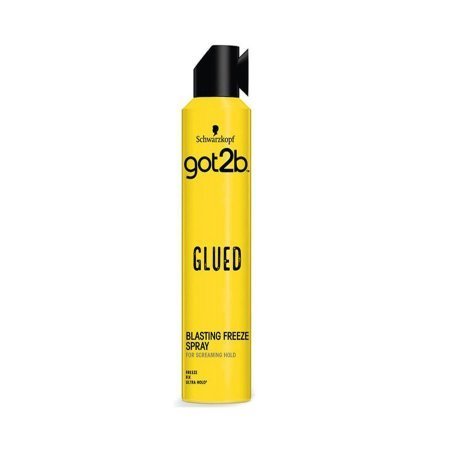 Got2b Glued Hair Spray Blasting Freeze Spray 500ml-بخاخ مثبت للشعر من Got2b، 500 مل