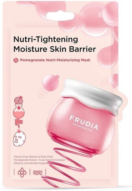 Moisturizing Pomegranate Facial Sheet Mask-قناع الرمان المرطب للوجه