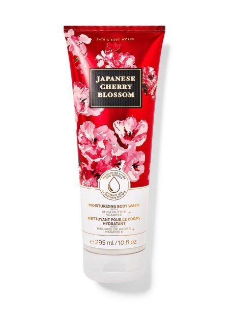 غسول مرطب للجسم من باث اند بودي Bath and Body Japanese Cherry Blossom Moisturizing Body Wash-