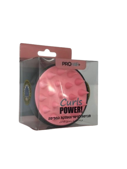 فرشاة سيليكون لفروة الرأس CURL POWER PRO HAIR+