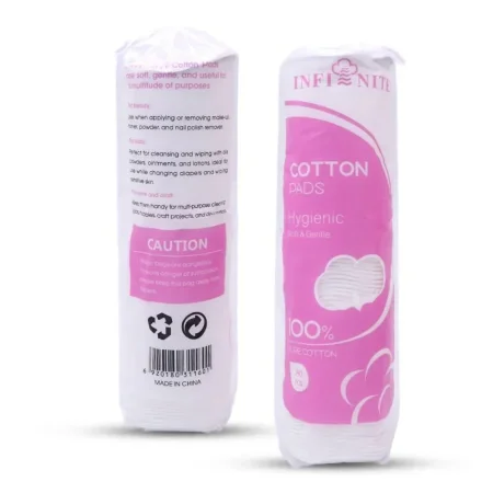 قطن أقراص لازاله المكياج وتنظيف الوجه